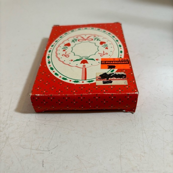 🛍️3/$30 Vintage NIB Russ‎ ceramic Christmas holiday tree wreath ornament - Picture 4 of 11